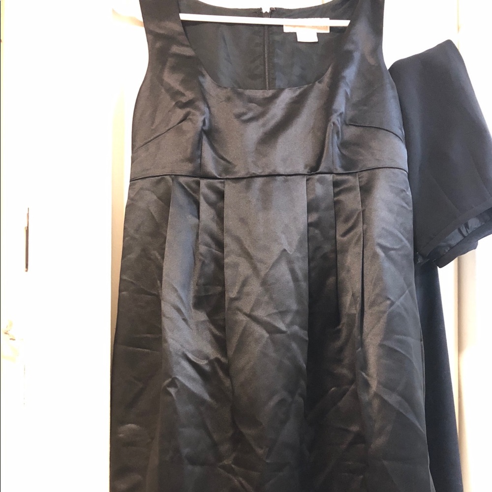 MICHAEL Michael Kors Black Cocktail Silk Dress